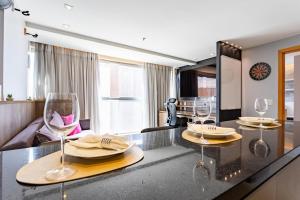 Apt Premium Work & Stay dentro do shopping