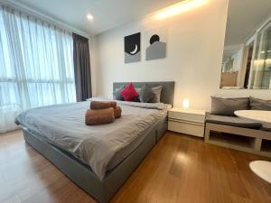 Private Comfy Near BTS&MRT Sukhumvit Minimum 14 nights
