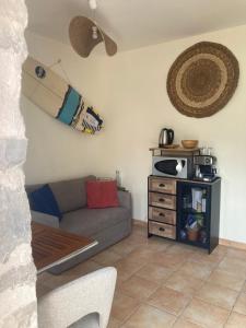 Studio with large private courtyard