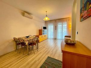 Colourful flat with a balcony