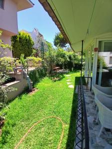 duplex house with private garden