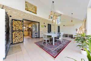 Pine forest beach house