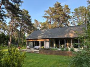 Pine forest beach house