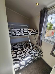 Static caravan, Golden Gate, Towyn, North Wales