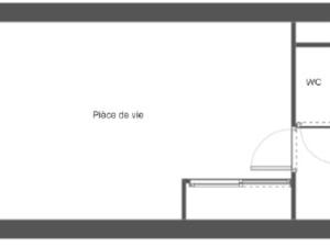 Studio cabine 4 pers, animaux admis, parking privé, Les Saisies - FR-1-293-414