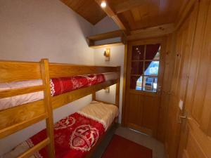Studio cabine 4 pers, animaux admis, parking privé, Les Saisies - FR-1-293-414