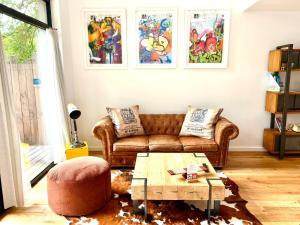 Loft arty à 800 mètres de la plage avec jacuzzi
