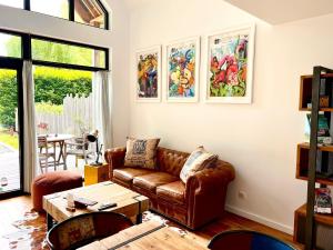 Loft arty à 800 mètres de la plage avec jacuzzi