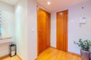 Urbanization with a pool near the airport