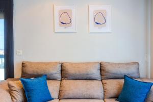 Urbanization with a pool near the airport