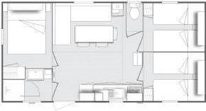 Campings West Camping : photos des chambres