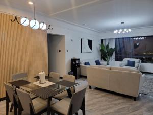 supreme luxury living three bedroom apartments with breathtaking amazing city views gym swimming pool fully equipped gym children playground and ample parking space and proximity to major shopping malls and gourmet restaurants