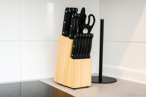 Modernes 2-Raum Apartment für 4 Personen mit Balkon, vollausgestatteter Küche und Balkon