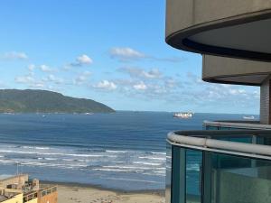 Estanconfor Santos com Vista Mar bem alto, garagem