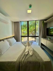 RP Flats Get Sense 208 - Flat Beira Mar, Pé na Areia com Academia - João Pessoa - Bessa - Caribessa