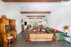 StayVista at Evaarah with Bonfire, Pool