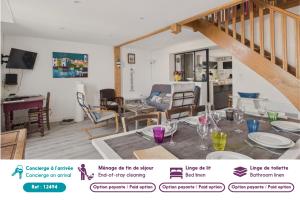 Maison avec accès privatif direct à la plage pour 6