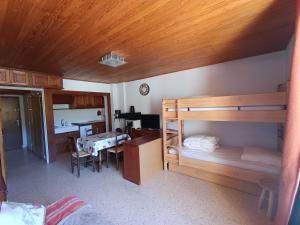 Studio 4 pers, balcon sud, parking réservé - FR-1-445-191