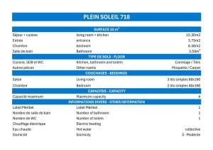 Résidence Plein Soleil - LUMINEUX ET CONFORTABLE, APPARTEMENT LABEL MERIBEL MAE-7630