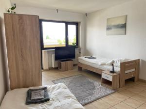 Moderne 3-Zimmer Wohnung mit Balkon nahe Frankfurt