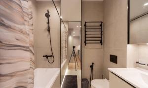 Stylish Apartment with Separate Bedroom in Dock32 Kyiv Center