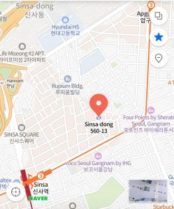 Sinsa Station North Europe Art gallery