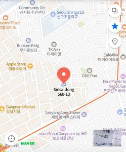 Sinsa Station North Europe Art gallery