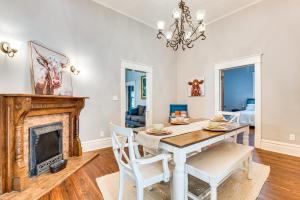 Walk to McDonough Square Historic Home with Yard!