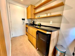 Studio Leblon - Novo, varanda, piscina e gym