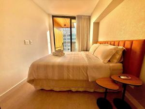 Studio Leblon - Novo, varanda, piscina e gym