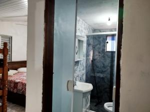 Chácara com piscina área de lazer completa estilo rústico em Socorro