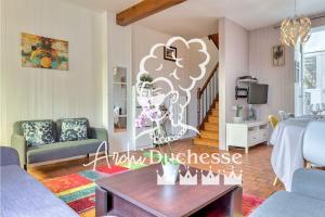 Agapanthes jolie maison de ville à Rouen avec extérieur terrasse