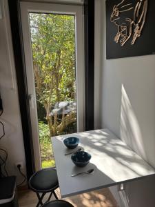 Containers aménagé au cœur des chants des grenouilles