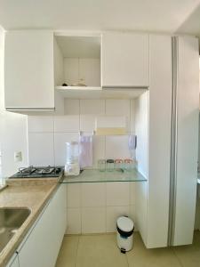 Flat com vista do mar perto do shopping e aeroporto