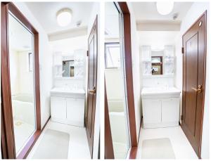 Room 303, a 6-minute walk from Tokyo Koiwa Station Direct connected to Shinjuku and Akihabara Stations Comfortable one-bedroom apartment with separate wet and dry areas