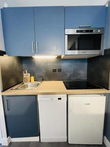 Appt 2 pièces 2 pers avec piscine tennis parking gratuit 156