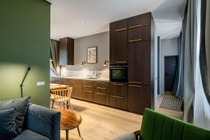 Domillion 1bdr brand-new Uzupis apt w free parking