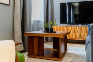 Domillion 1bdr brand-new Uzupis apt w free parking