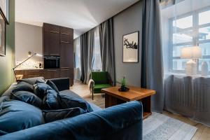 Domillion 1bdr brand-new Uzupis apt w free parking