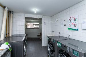 Flat Copacabana - Área de lazer e varanda