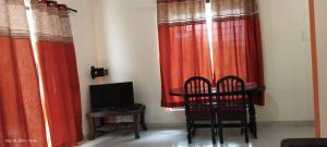 Stylish 2BHK Poolside Retreat With AC -Luxury