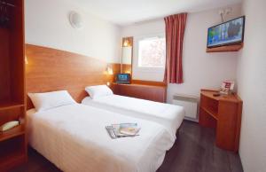 Hotels Brit Hotel Reims La Pompelle : Chambre Lits Jumeaux