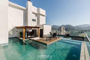 MHFA - Studios em Prédio Luxuoso com Vista Mar