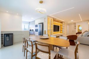 Apto c Churrasqueira a 450 m da Praia SZT0375