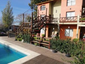 Duplex frente a la laguna