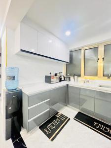 newly furnished three bedroom apartment with swimming pool fully equipped gym children playground ample parking space and unbeatable scenic city views