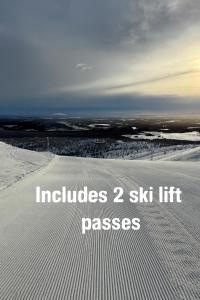 AuroraLevi Suites Utsuvaara Northern Lights Retreat, Ski-In-out, 2 ski pass included to price