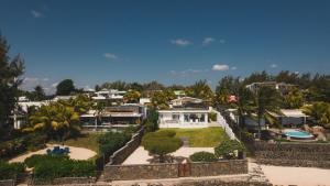 Beautiful beachfront villa with lagoon view