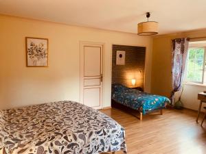 Chambre Mathura au Moulin d'Eysus