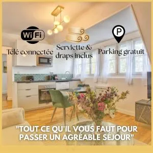 L'appart au coeur de Falaise (La cabane moderne, parking gratuit au centre de Falaise - SAS Larès)
